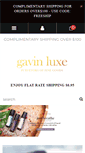 Mobile Screenshot of gavinluxe.com